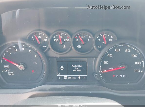 3GCPYCEKXNG129269 2022 CHEVROLET SILVERADO Белый Вид задних сидений