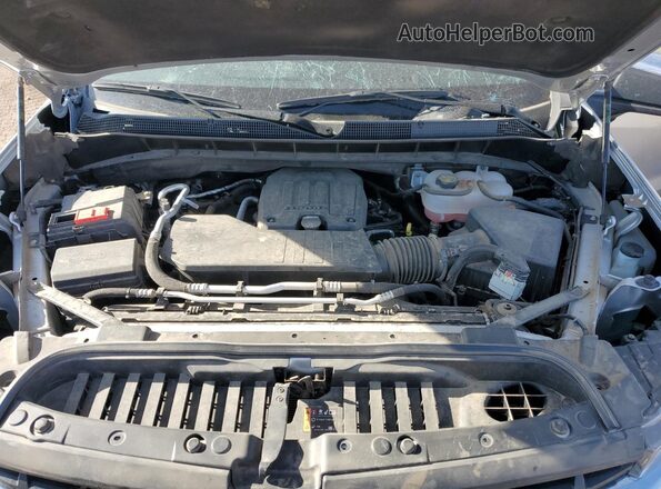 3GCPYDEK8NG184891 2022 CHEVROLET SILVERADO Серебряный Вид задней части салона
