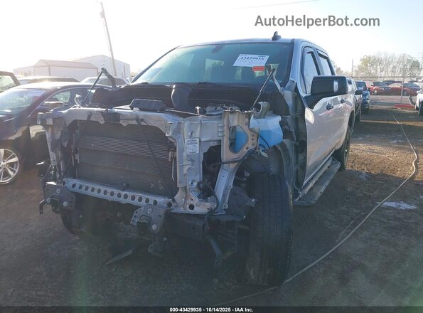 3GCPYFED9LG389677 2020 CHEVROLET SILVERADO Серебряный Передняя левая четверть