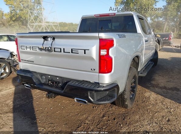 3GCPYFED9LG389677 2020 CHEVROLET SILVERADO Серебряный Задняя правая четверть