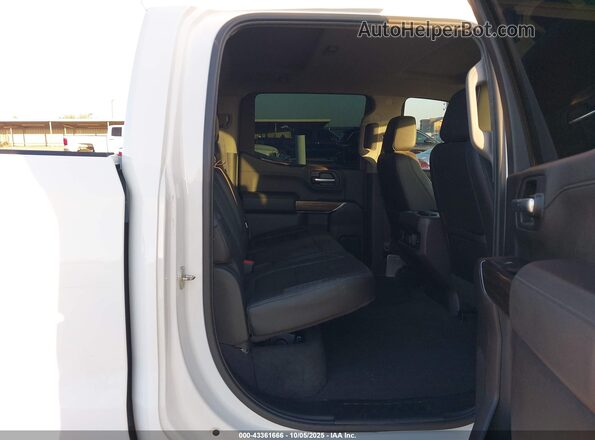 3GCPYFEDXLG270469 2020 CHEVROLET SILVERADO White VIN կոդի պիտակի տեսք