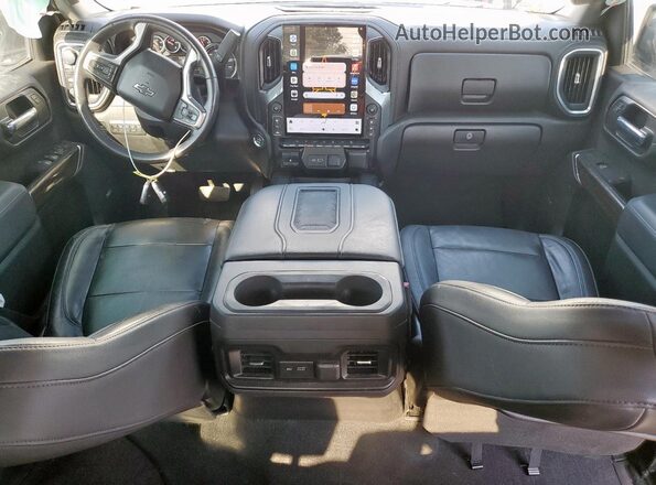 3GCPYFEL7LG412624 2020 CHEVROLET SILVERADO White Առջևի վահանակի տեսք