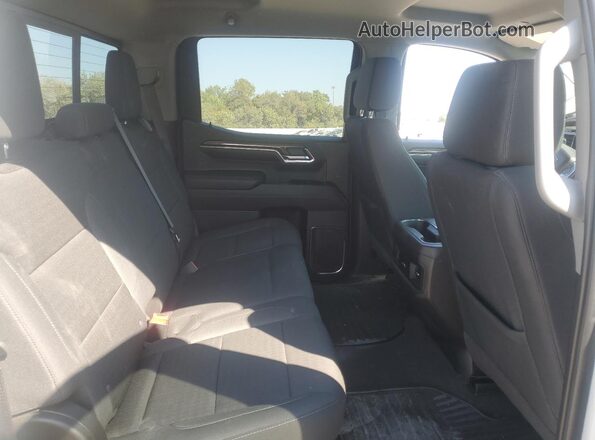 3GCUDEE86RG219300 2024 CHEVROLET SILVERADO White Rear seats view