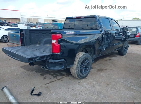 3GCUDFED1NG528332 2022 CHEVROLET SILVERADO Black Trasero derecho