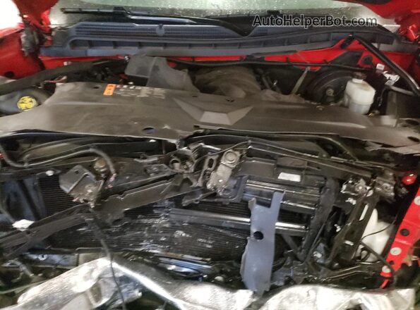 3GCUKREC2JG624768 2018 CHEVROLET 1500 Красный Вид задней части салона