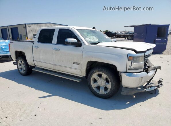 3GCUKSECXGG272359 2016 CHEVROLET SILVERADO Белый Передняя правая четверть
