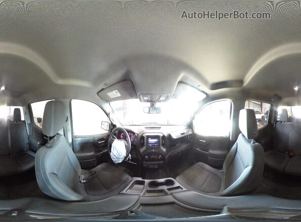 3GCUYAEF5LG260763 2020 CHEVROLET SILVERADO White Vista de la etiqueta del VIN