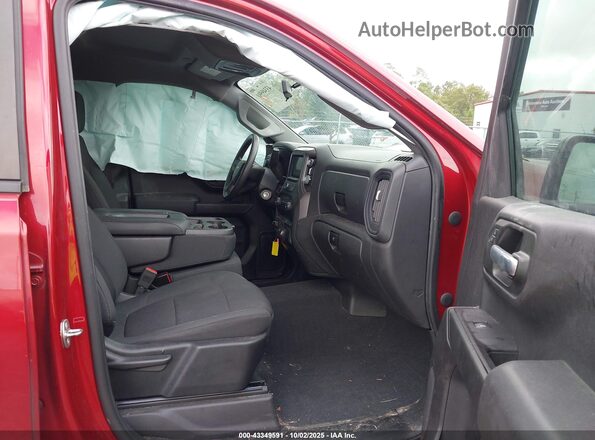 3GCUYBEF4LG207333 2020 CHEVROLET SILVERADO Burgundy Vista interior delantera