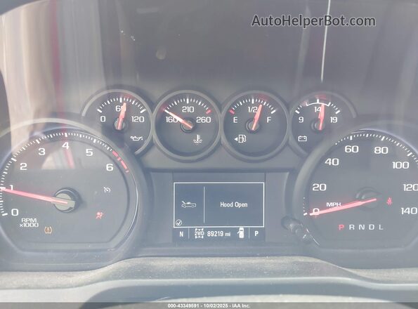 3GCUYBEF4LG207333 2020 CHEVROLET SILVERADO Burgundy Vista de los asientos traseros