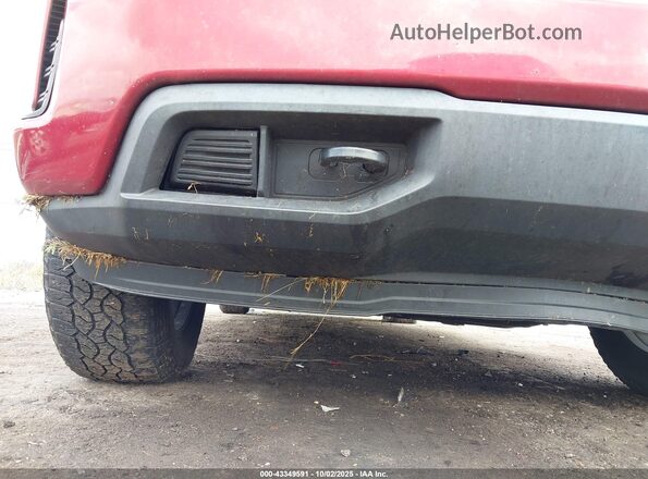 3GCUYBEF4LG207333 2020 CHEVROLET SILVERADO Burgundy Vista frontal