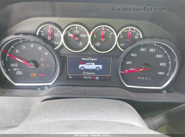 3GCUYDED4LG194755 2020 CHEVROLET SILVERADO Black Vista de los asientos traseros