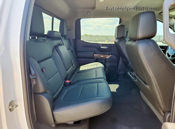 3GCUYEED3LG171005 2020 CHEVROLET SILVERADO White უკანა სავარძლების ხედი