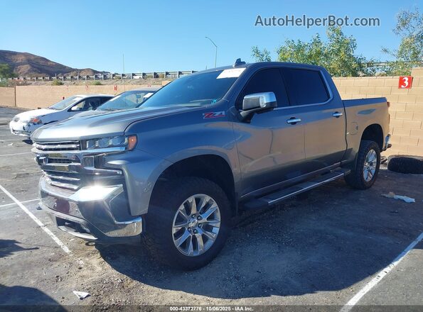 3GCUYGED2LG329412 2020 CHEVROLET SILVERADO Brown Առջևի ձախ երեք քառորդ տեսարան