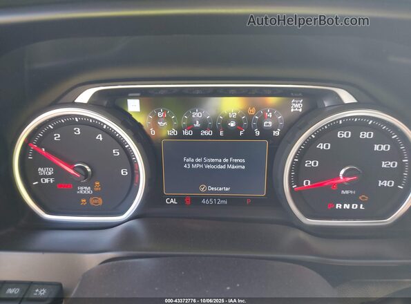 3GCUYGED2LG329412 2020 CHEVROLET SILVERADO Brown Հետևի նստատեղերի տեսք