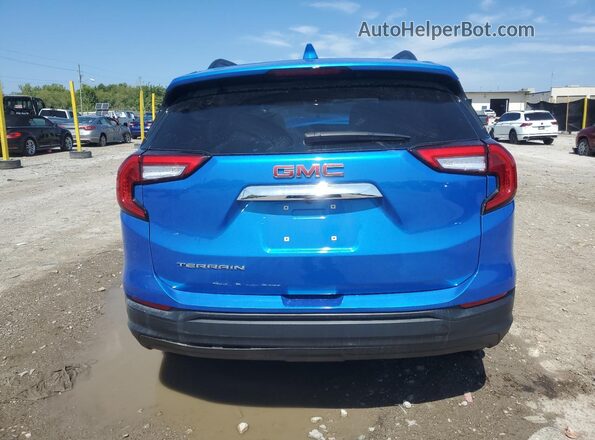 3GKALMEG2RL257027 2024 GMC TERRAIN Синий Вид сзади