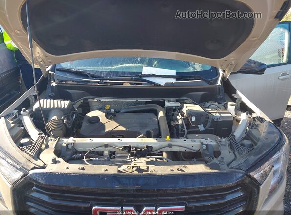 3GKALMEG3PL114147 2023 GMC TERRAIN Бежевый Вид сзади