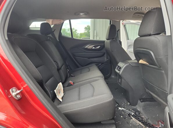 3GKALMEG7RL216859 2024 GMC TERRAIN Maroon Vista interior trasera