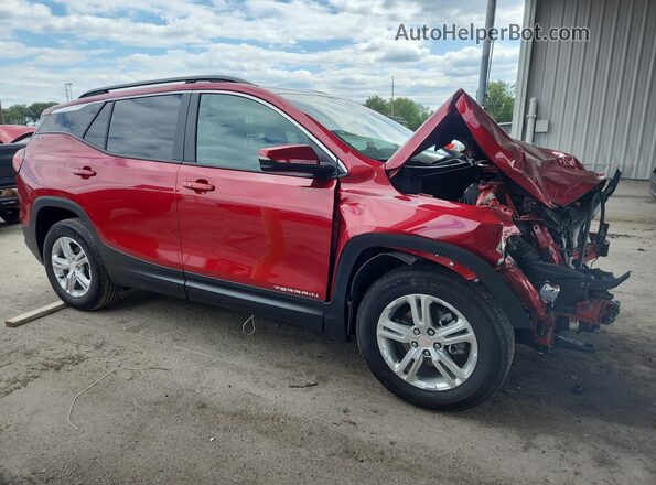 3GKALMEG7RL216859 2024 GMC TERRAIN Maroon Delantero derecho