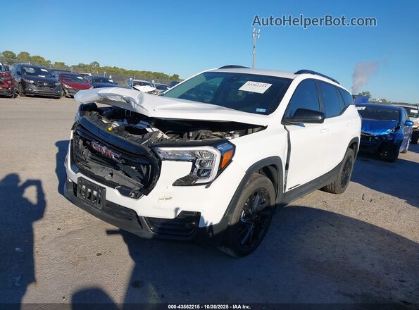 3GKALMEG7RL301703 2024 GMC TERRAIN White Vista tres cuartos delantera izquierda