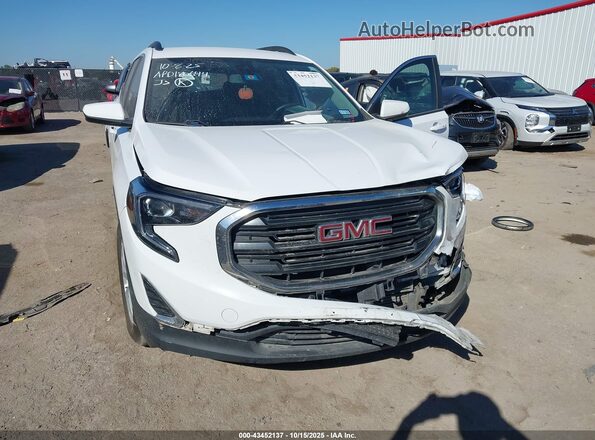 3GKALMEV0ML376380 2021 GMC TERRAIN White წინა ხედი