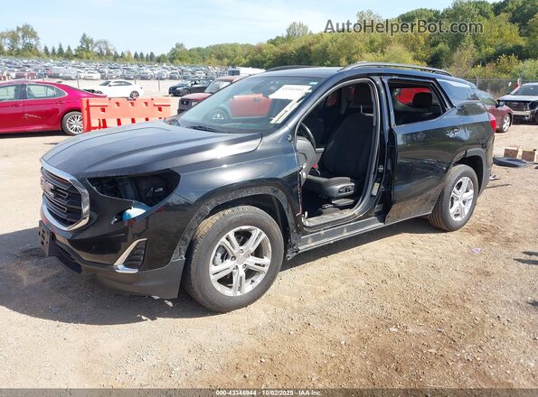 3GKALMEV1LL283026 2020 GMC TERRAIN Black Передня ліва чверть