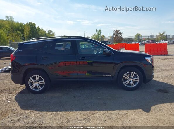 3GKALMEV1LL283026 2020 GMC TERRAIN Black Панорамний вид салону 360°