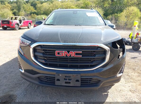 3GKALMEV1LL283026 2020 GMC TERRAIN Black Вид задньої частини салону