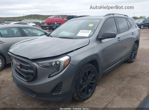 3GKALMEV2LL112124 2020 GMC TERRAIN Gray Передня ліва чверть