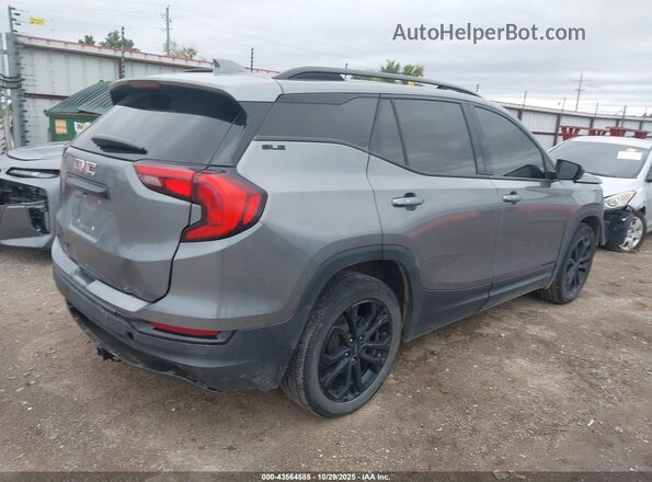 3GKALMEV2LL112124 2020 GMC TERRAIN Gray Задня права чверть