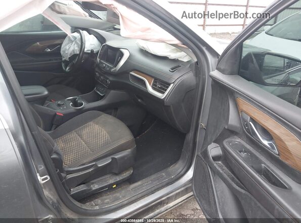 3GKALMEV2LL112124 2020 GMC TERRAIN Gray Вид салону спереду