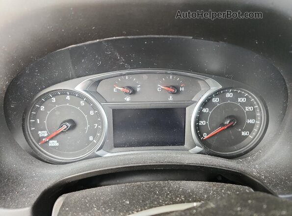 3GKALMEV2LL114410 2020 GMC TERRAIN Белый Вид щитка приборов