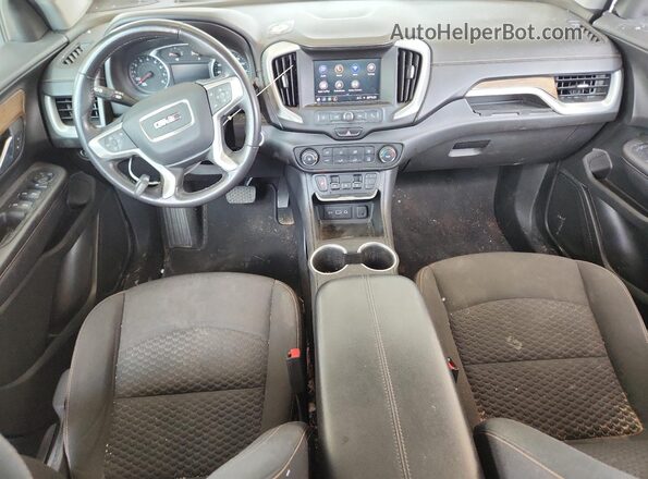 3GKALMEV2LL114410 2020 GMC TERRAIN Белый Вид панели приборов