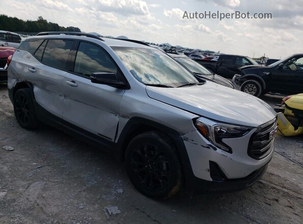 3GKALMEV3LL309514 2020 GMC TERRAIN Silver Front right
