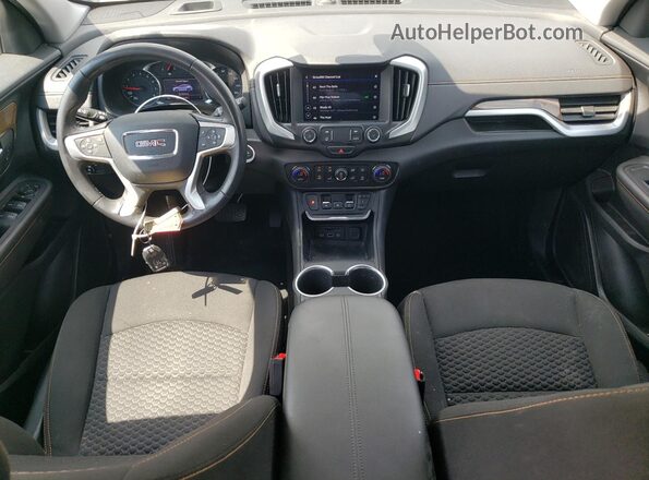 3GKALMEV3LL309514 2020 GMC TERRAIN Silver Dashboard view