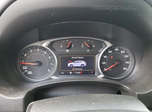3GKALMEV3LL309514 2020 GMC TERRAIN Silver Instrument cluster view