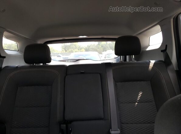 3GKALMEV3LL309514 2020 GMC TERRAIN Silver Rear seats view