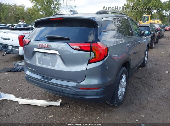 3GKALMEV3ML359671 2021 GMC TERRAIN Gray უკანა მარჯვენა