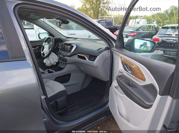 3GKALMEV3ML359671 2021 GMC TERRAIN Gray წინა სალონის ხედი