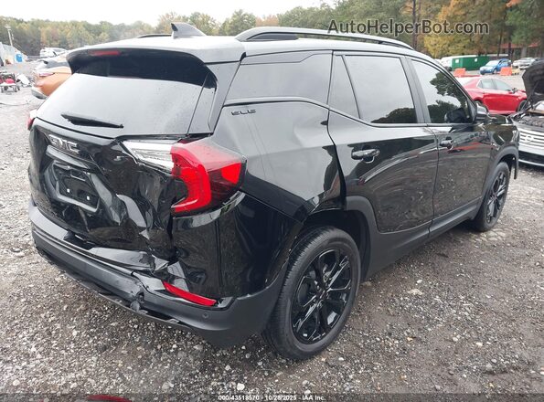 3GKALMEV3NL247499 2022 GMC TERRAIN Черный Задняя правая четверть
