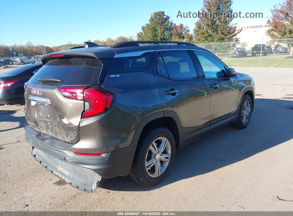 3GKALMEV4LL107524 2020 GMC TERRAIN Gray Trasero derecho