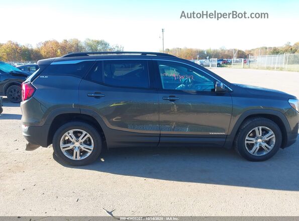 3GKALMEV4LL107524 2020 GMC TERRAIN Gray Vista interior trasera