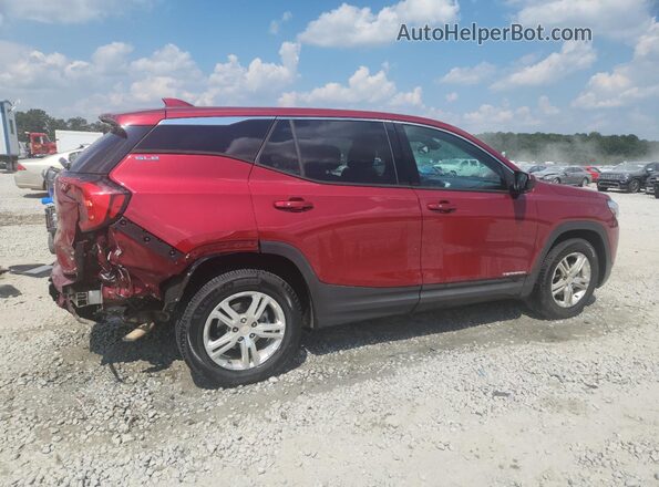3GKALMEV4LL222575 2020 GMC TERRAIN Red Trasero derecho