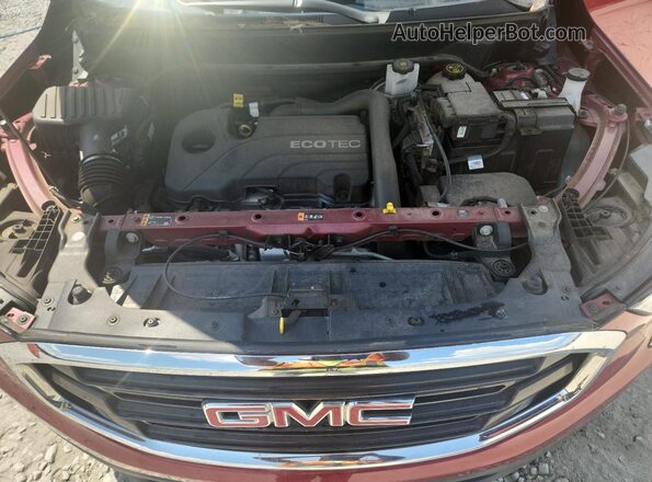 3GKALMEV4LL222575 2020 GMC TERRAIN Red Vista interior trasera