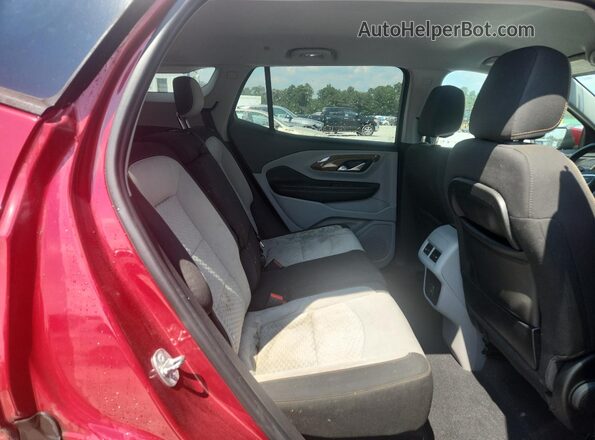 3GKALMEV4LL222575 2020 GMC TERRAIN Red Vista de los asientos traseros