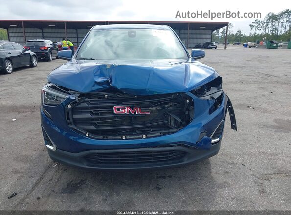 3GKALMEV4LL231356 2020 GMC TERRAIN Blue Вид спереду