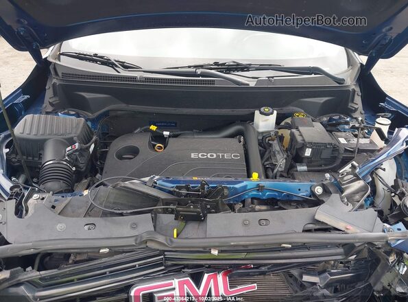 3GKALMEV4LL231356 2020 GMC TERRAIN Blue Вид ззаду
