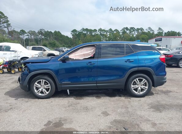 3GKALMEV4LL231356 2020 GMC TERRAIN Blue Панорамний вид салону 360°
