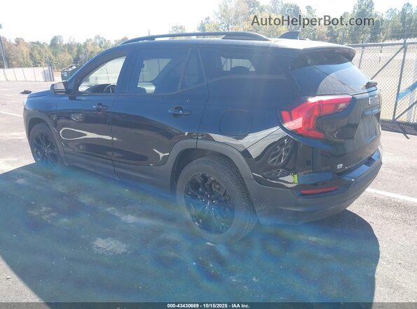 3GKALMEV4ML307269 2021 GMC TERRAIN Black Trasero izquierdo