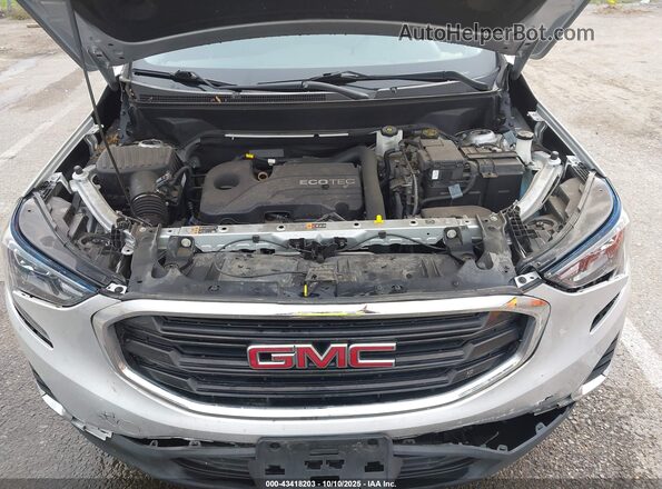 3GKALMEV5ML342712 2021 GMC TERRAIN Silver უკანა ხედი