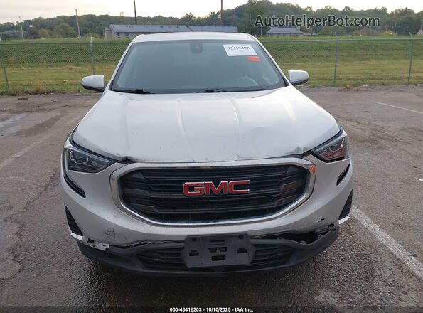 3GKALMEV5ML342712 2021 GMC TERRAIN Silver ხელსაწყოთა პანელის ხედი